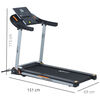 Trotadora Eléctrica Plegable Makau 1.5HP K-FIT