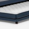 Cama Nido Rosen 1,5 Plazas Indie + Respaldo Maurice Azul