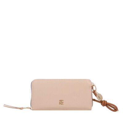 Billetera de Mujer Secret Kansas SC7 Extra Grande Rosada