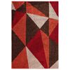 Alfombra Dib Touch 160 x 230 cm Rojo