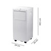 Aire Acondicionado Portátil Kendal Eco III 12000 Frío-Calor