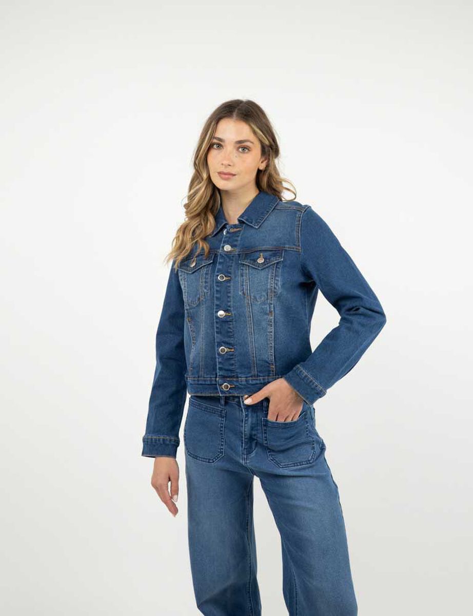 Chaqueta Mezclilla Mujer Zibel