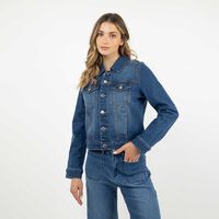 Chaqueta Mezclilla Mujer Zibel Indigo