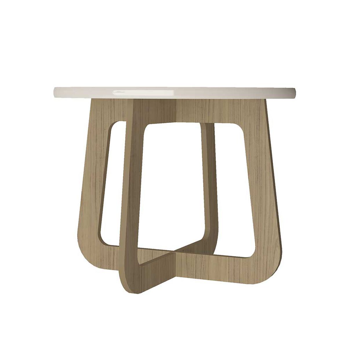 Mesa de Centro Exit Jasmin Beige Roble