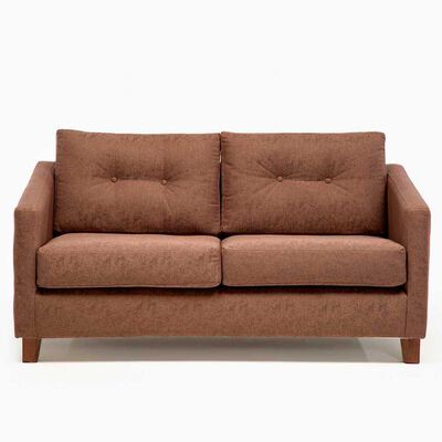 Imagen 2 del producto Juego de Living Barra Design Elena Sofá 2 Cuerpos + Dos Sillones 1 Cuerpo Café