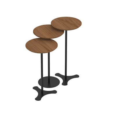 Set Mesas Decocasa Orb Canela Negro