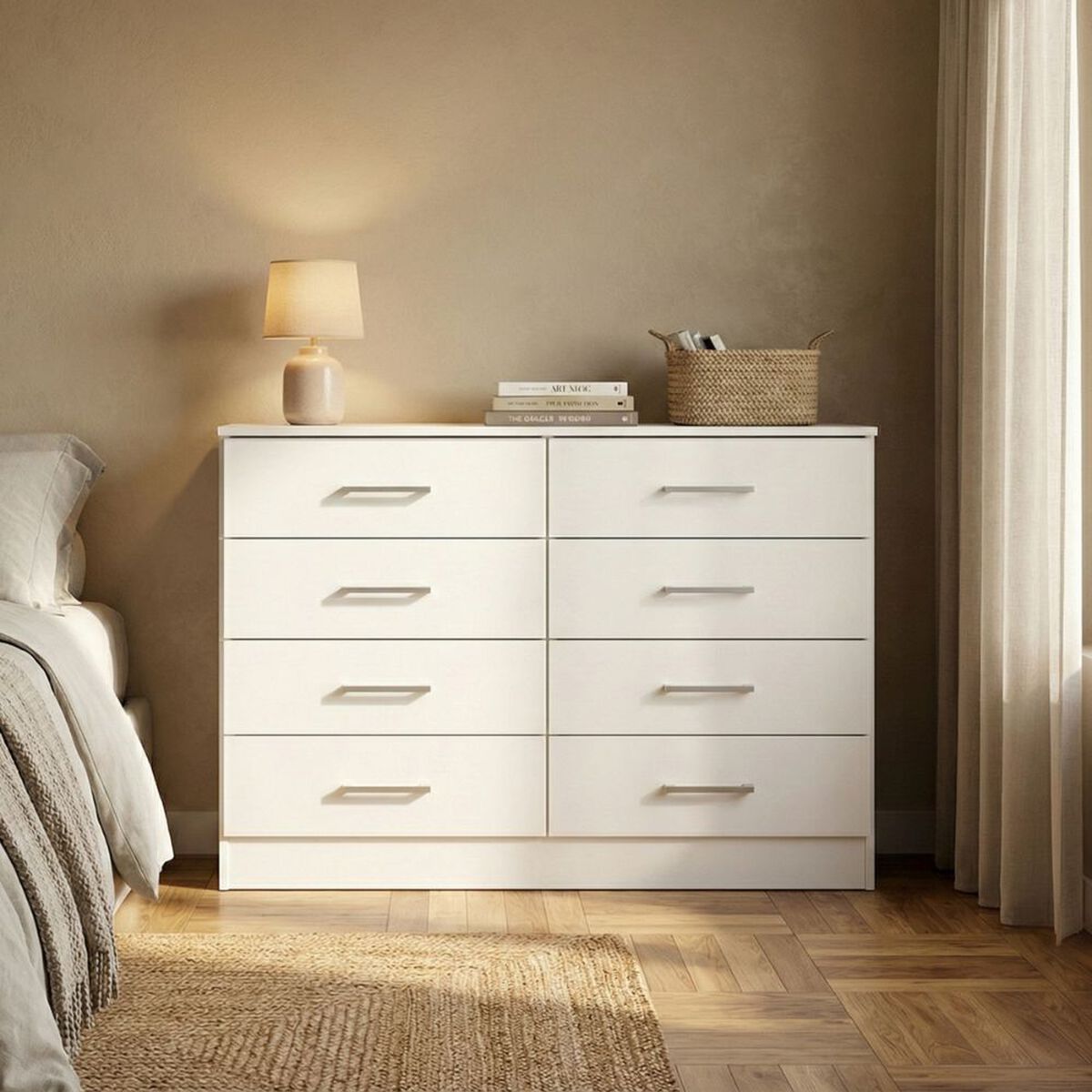 Comoda Exit 8 Cajones Blanco