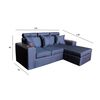Modular A&M Home Heytan 2,2 Cuerpos Gris