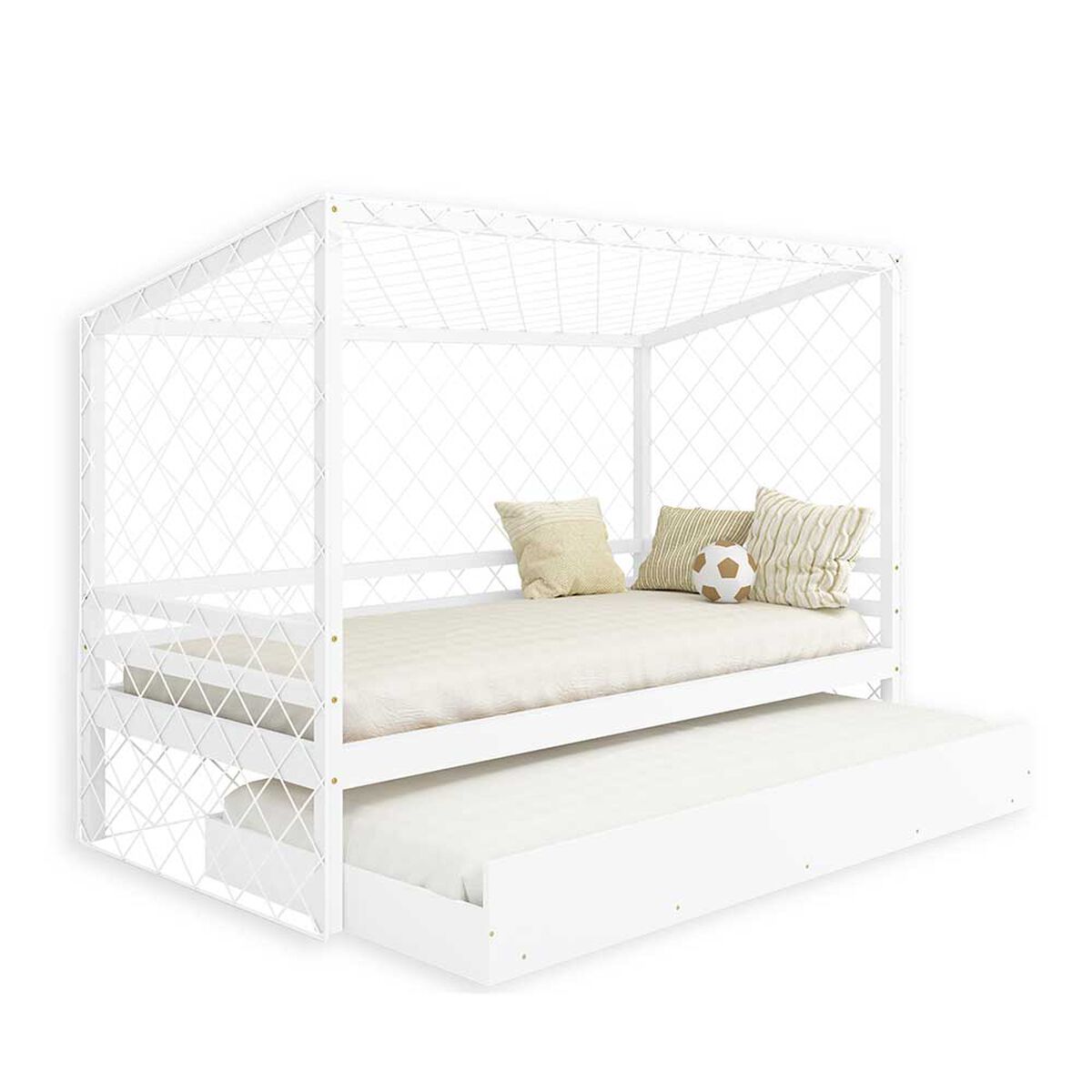 Cama Funcional Casanova Kids 1 Plaza Golera