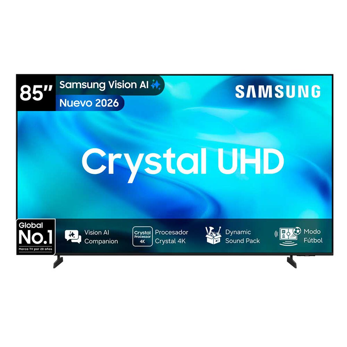 Smart TV LED 85" Samsung 4K UHD Tizen&trade; UN85U8000HGXZS