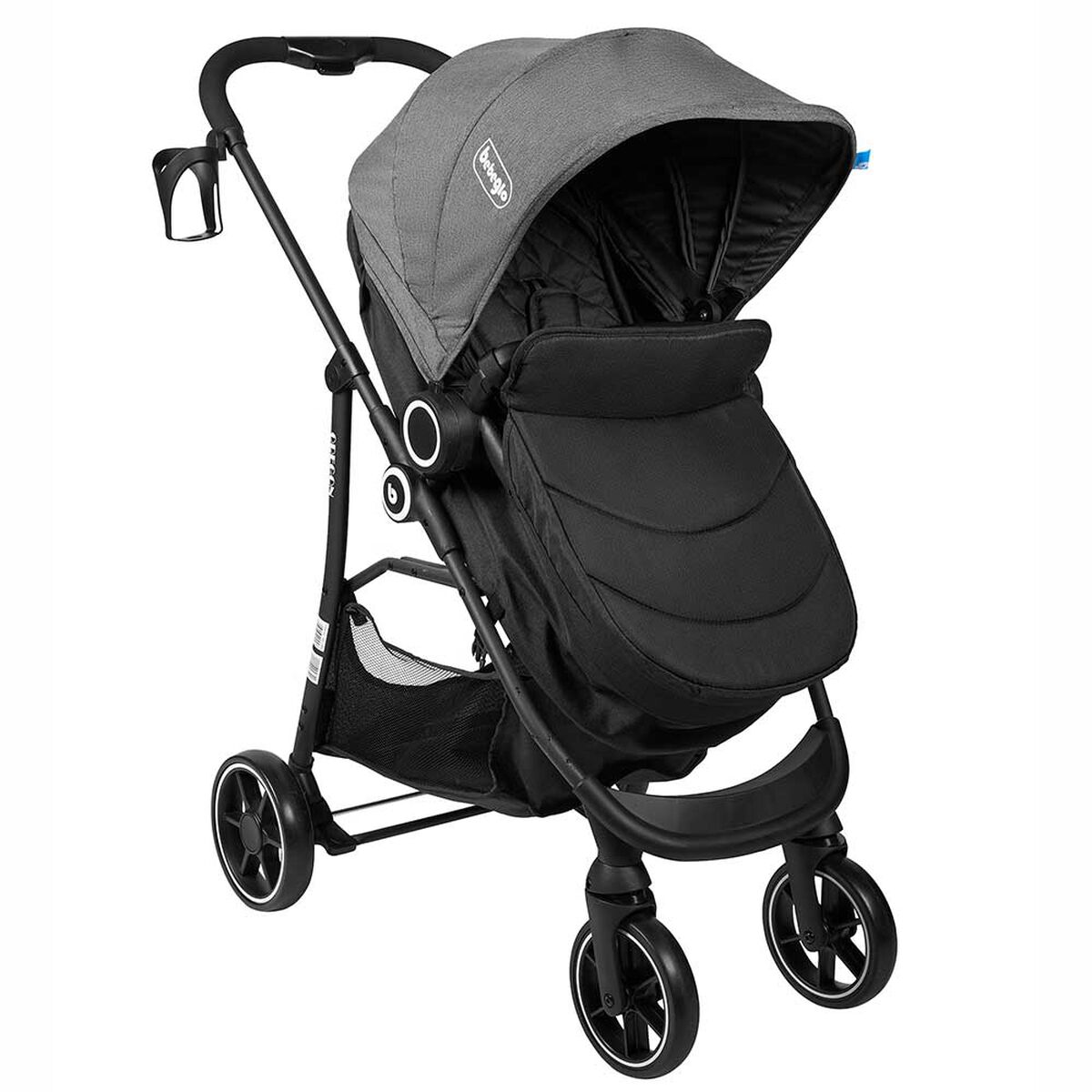 Coche Travel System Isofix Oregon Gris Bebeglo