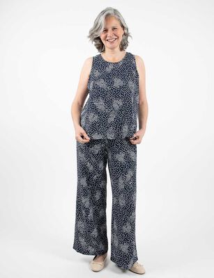 Imagen 2 del producto Blusa Sin Mangas Mujer Portman Club Azul, Morado, Negro