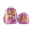 Mochila Satín con Lonchera Skye Paw Patrol 14"