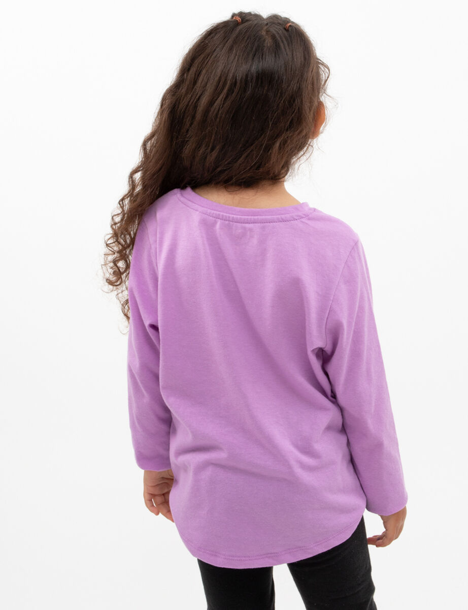 Polera Manga Larga Niña Chess