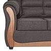 Juego de Living Muebles M&E Valdivia  Sofá 3 Cuerpos + Dos Sillones 1 Cuerpo Chocolate