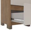 Velador Vekkahome Coimbra 2 Cajones Café