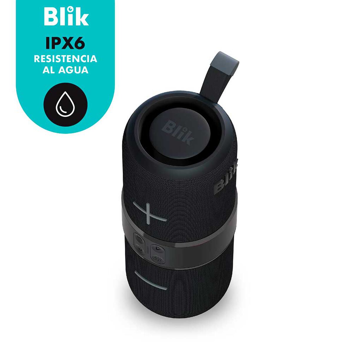 Parlante Bluetooth Blik Hype 360 Negro