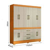 Closet Onessta Monaco 10 Puertas Cinamomo Arena
