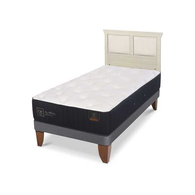 Imagen 2 del producto Cama Europea CIC 1,5 Plazas Premium + Respaldo Torino Alpino