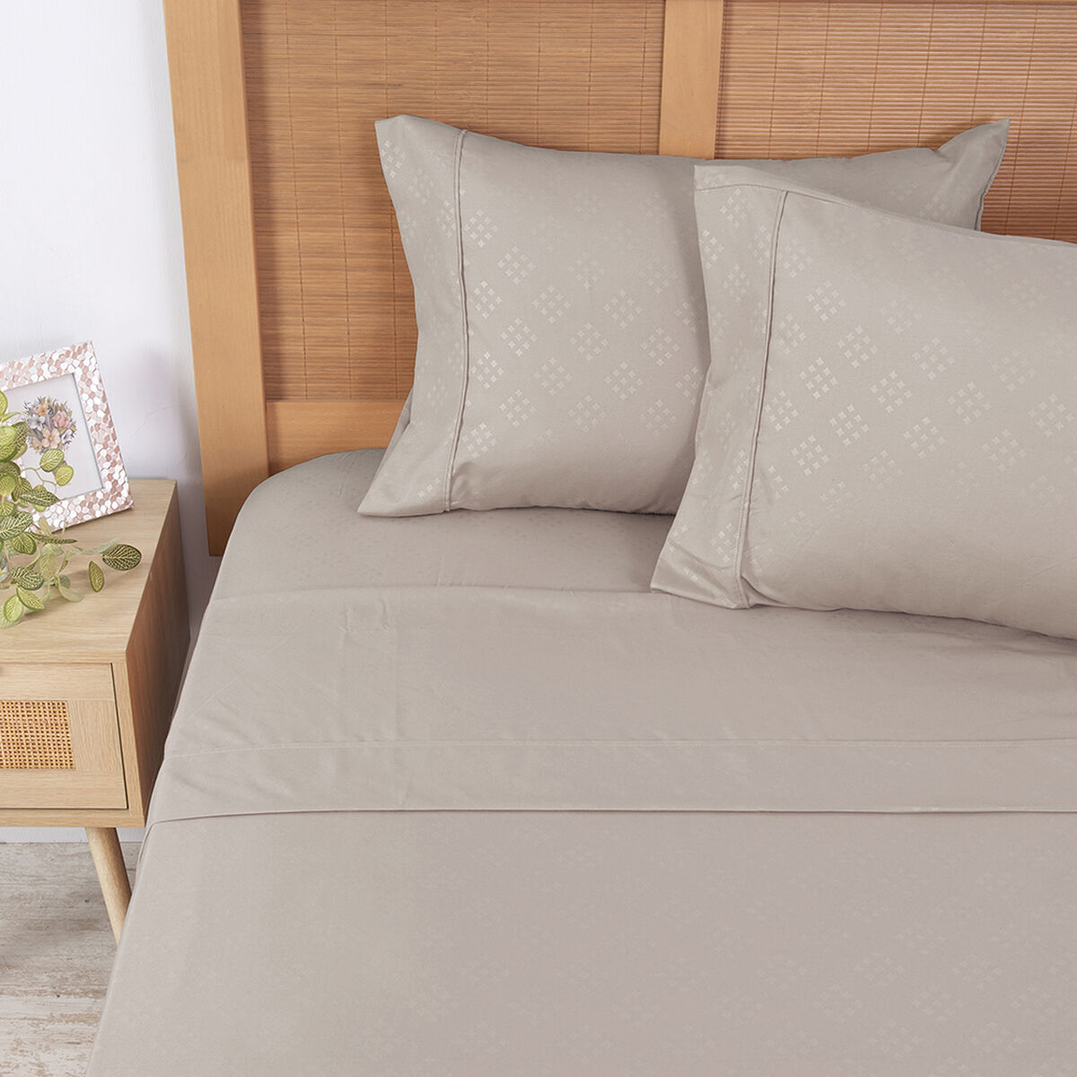 Juego de S&aacute;banas Plumetti 1,5 Plazas Mimosa Arena