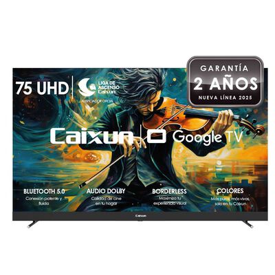 Imagen 1 del producto LED 75"" Caixun C75V1UG Smart TV 4K UHD