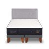Cama Europea CIC Base Dividida King S&uacute;per Premium + Respaldo