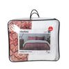Plumón Estampada Mashini 2 Plazas Kay Coral Print Sherpa