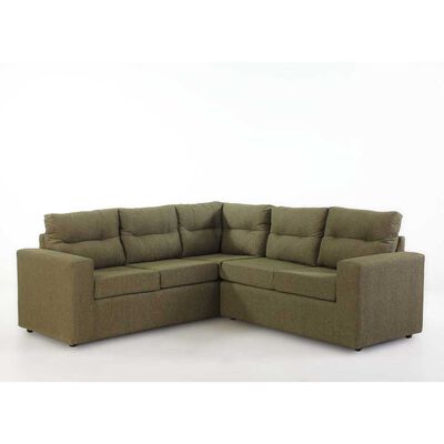 Imagen 1 del producto Sofá Seccional Kea Liverpool 5 Cuerpos Cañamazo Verde