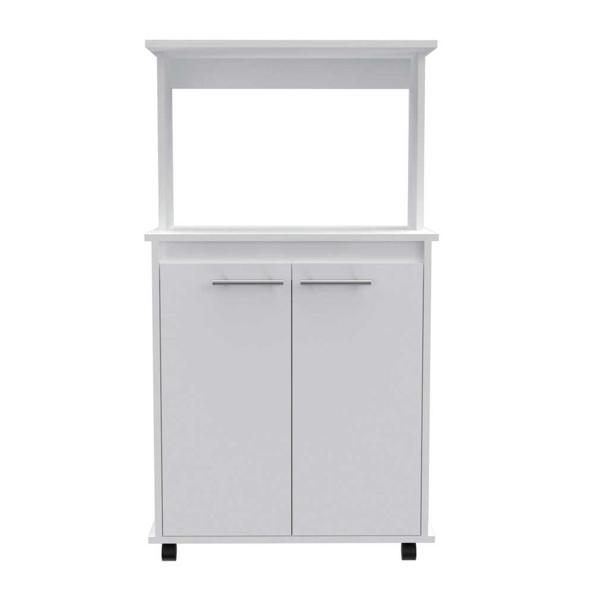 Combo Mueble Superior + Mueble Microondas + Mueble Inferior TuHome Manchester Blanco