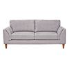 Sofá Latam Home Milan 3 Cuerpos Gris Claro