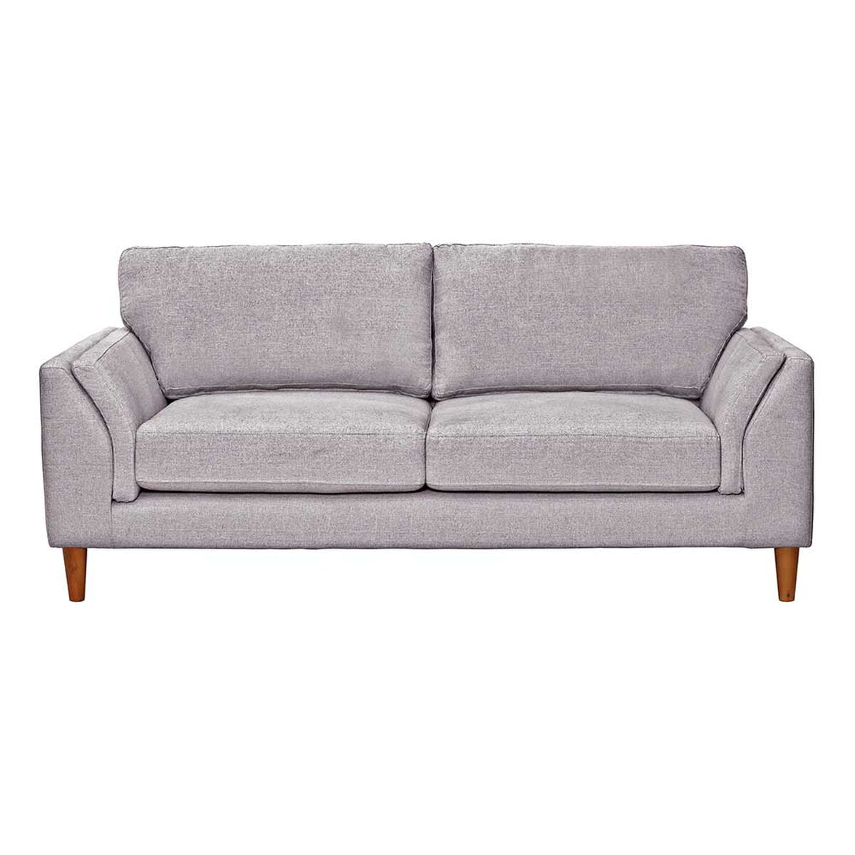 Sofá Latam Home Milan 3 Cuerpos Gris Claro