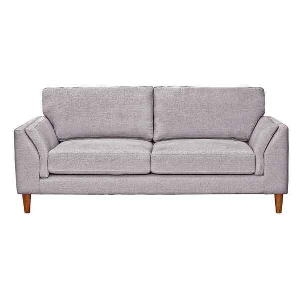 Sofá Latam Home Milan 3 Cuerpos Gris Claro