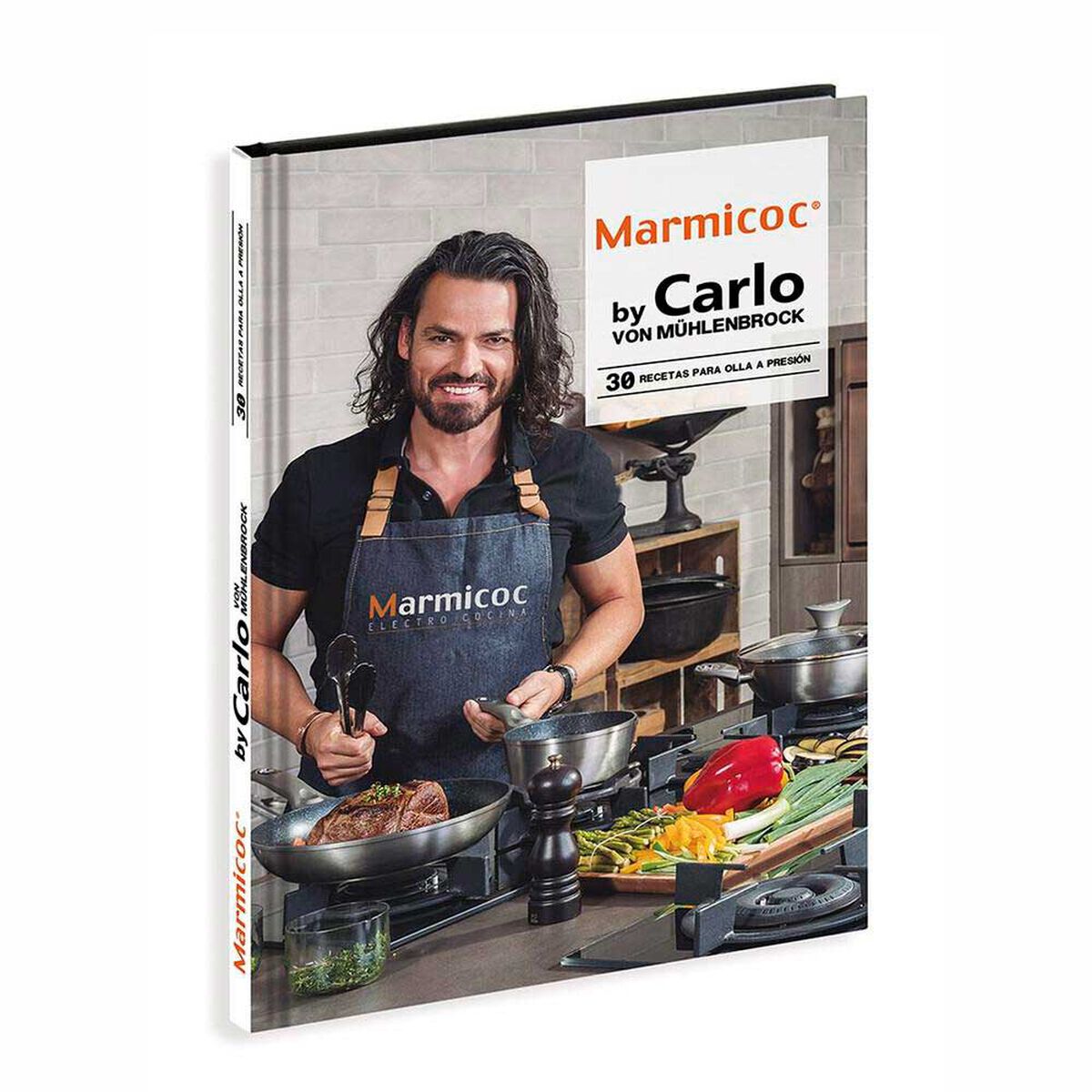 Olla a Presi&oacute;n Aluminio Marmicoc Black 8 Lt