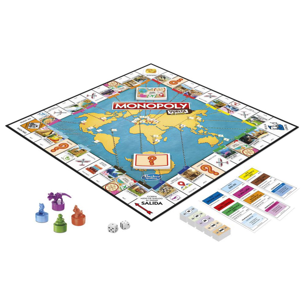 Juego de Mesa Monopoly Vuelta al Mundo