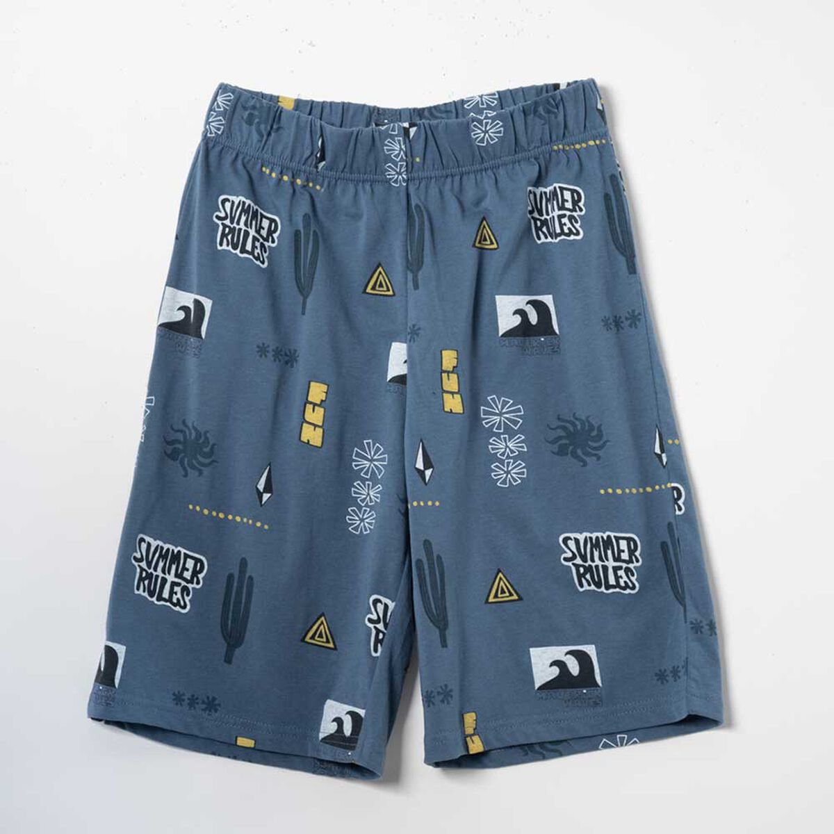Conjunto Pijama Polera+Short Ni&ntilde;o Chess