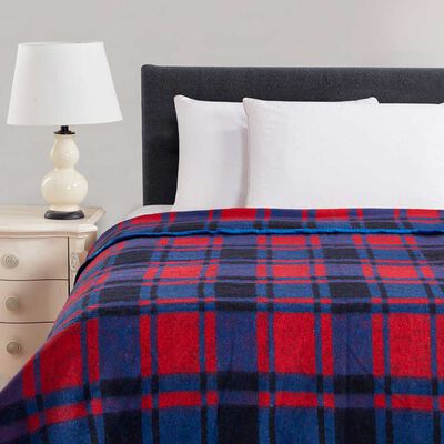 Imagen 1 del producto Frazada 60% algodón y 40% poliéster Illusions King Térmica Gris