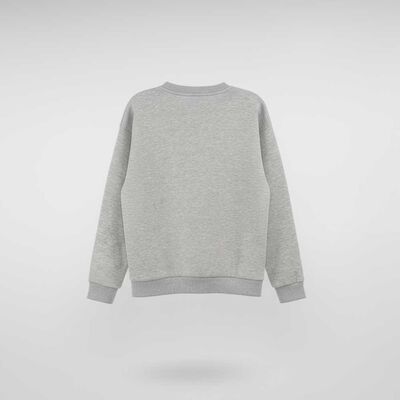 Imagen 2 del producto Polerón Niña Mila Gris, Negro, Rosa