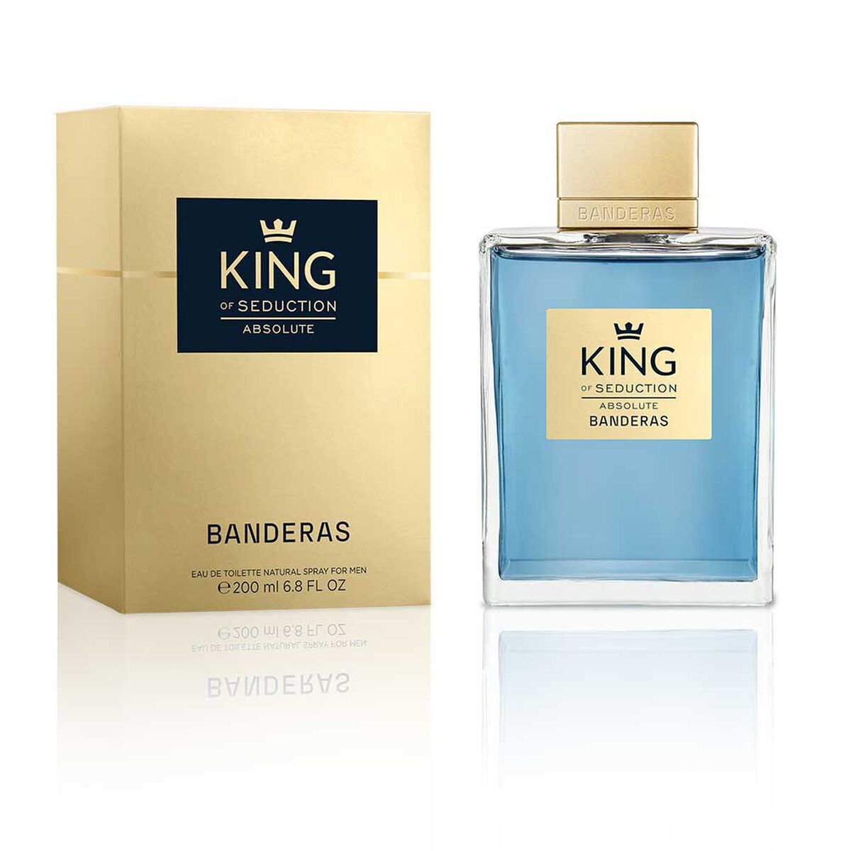 Perfume Antonio Banderas Hombre King of Seduction Absolute EDT 200ml