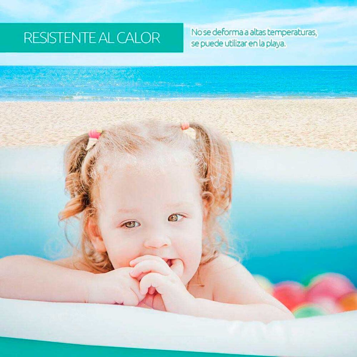 Piscina Inflable Glow Up Rectangular 2.500 lts + Inflador