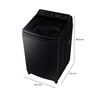 Lavadora Automática Samsung WA21CG6886BVZS 21 kg.
