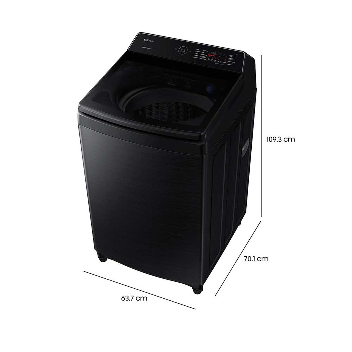 Lavadora Automática Samsung WA21CG6886BVZS 21 kg.