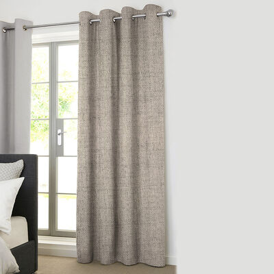 Cortina Mashini Blackout Urbana Gris 140 x 220 cm
