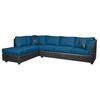 Seccional Black Factory Donato 3 Cuerpos Azul