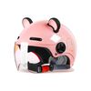 Casco Bicicleta LuBabycas Cool para Niños S Rosado