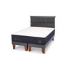Cama Europea CIC Base Normal King S&uacute;per Premium + Respaldo Torino
