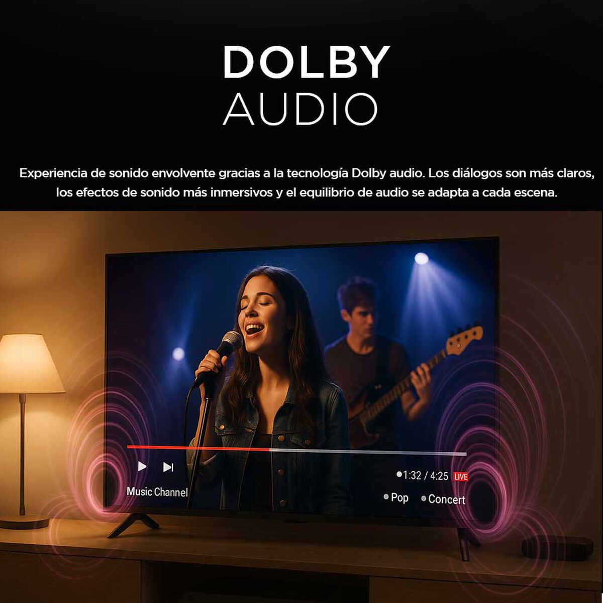 Smart TV LED 43" Caixun FHD Roku C43V1FR