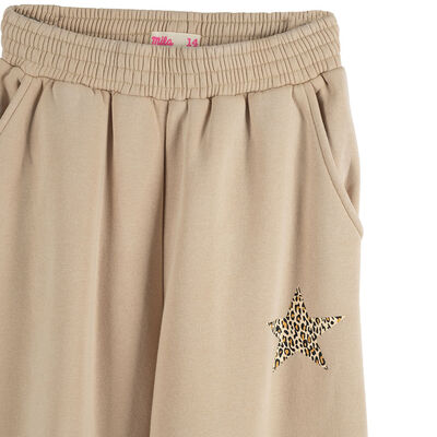 Imagen 2 del producto Pantalón Buzo Niña Mila Beige, Lila, Negro, Rojo