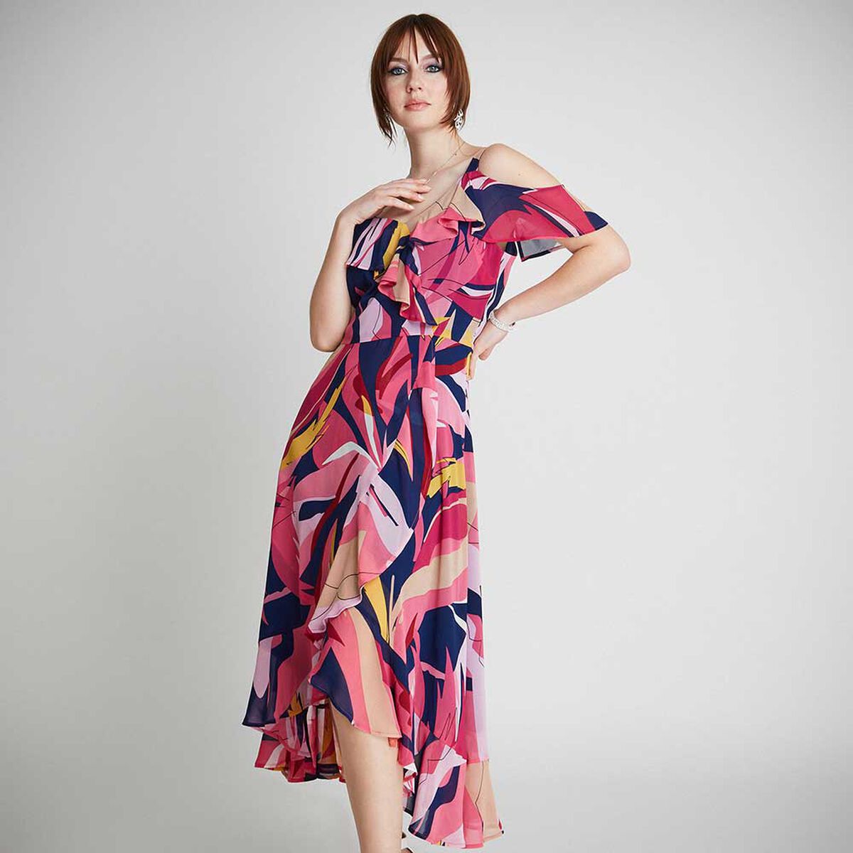 Vestido Sin Hombros Mujer Lorenzo Di Pontti