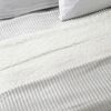 Frazada Flannel Sherpa  Zibel 2 Plazas Gris