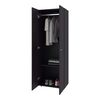 Combo Closet Tuhome 7 Puertas con Colgador + M&oacute;dulo Superior Dreams Wengue